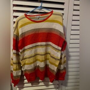 Sweater lines orange yellow